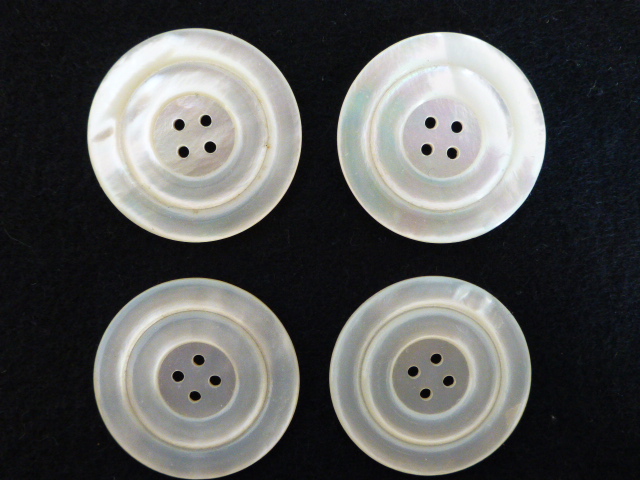 large white buttons